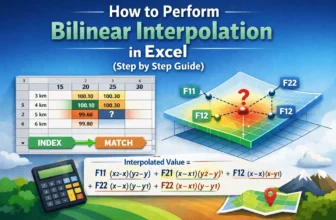 featured image - how to perform bilinear interpolation in excel
