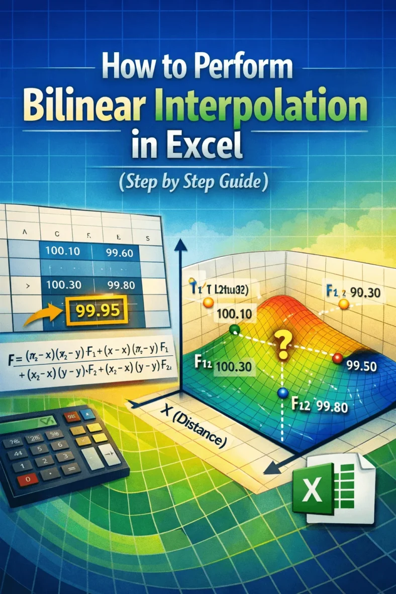 featured image - how to perform bilinear interpolation in excel