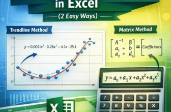featured image - how to perform polynomial interpolation in excel