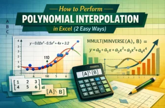 featured image - how to perform polynomial interpolation in excel
