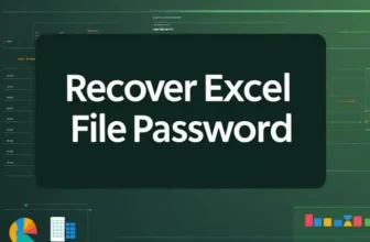 featured image - how to recover excel file password