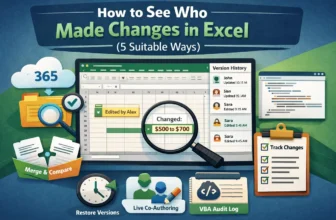 featured image - how to see who made changes in excel