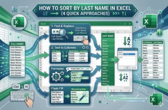 featured image - how to sort by last name in excel