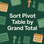 featured image - how to sort excel pivot table by grand total