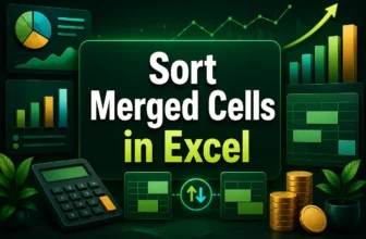 featured image - how to sort merged cells in excel