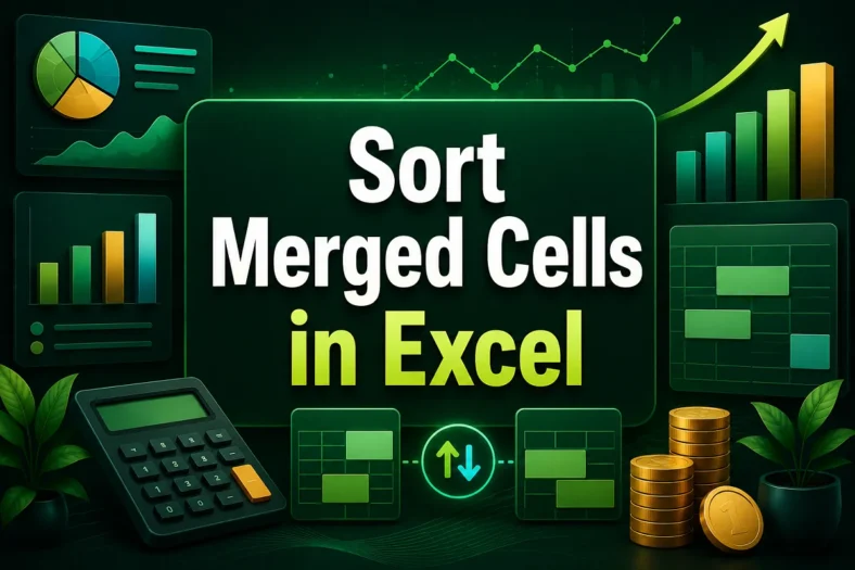 featured image - how to sort merged cells in excel