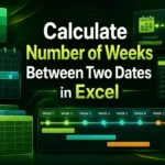 featured image - number of weeks between two dates excel