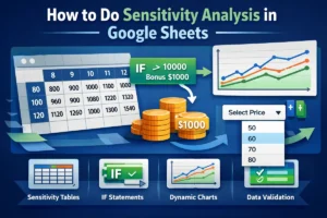 featured image - sensitivity analysis google sheets