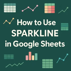 featured image - sparkline example google sheets