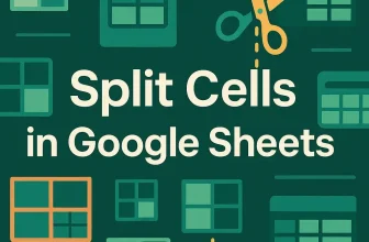 featured image - split cells in google sheets