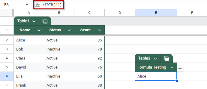 Use TRIM or CLEAN to Remove Hidden Characters
