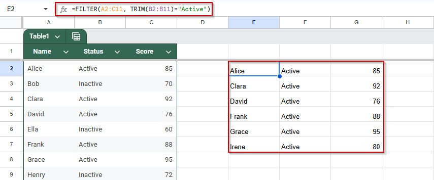 Use TRIM or CLEAN to Remove Hidden Characters