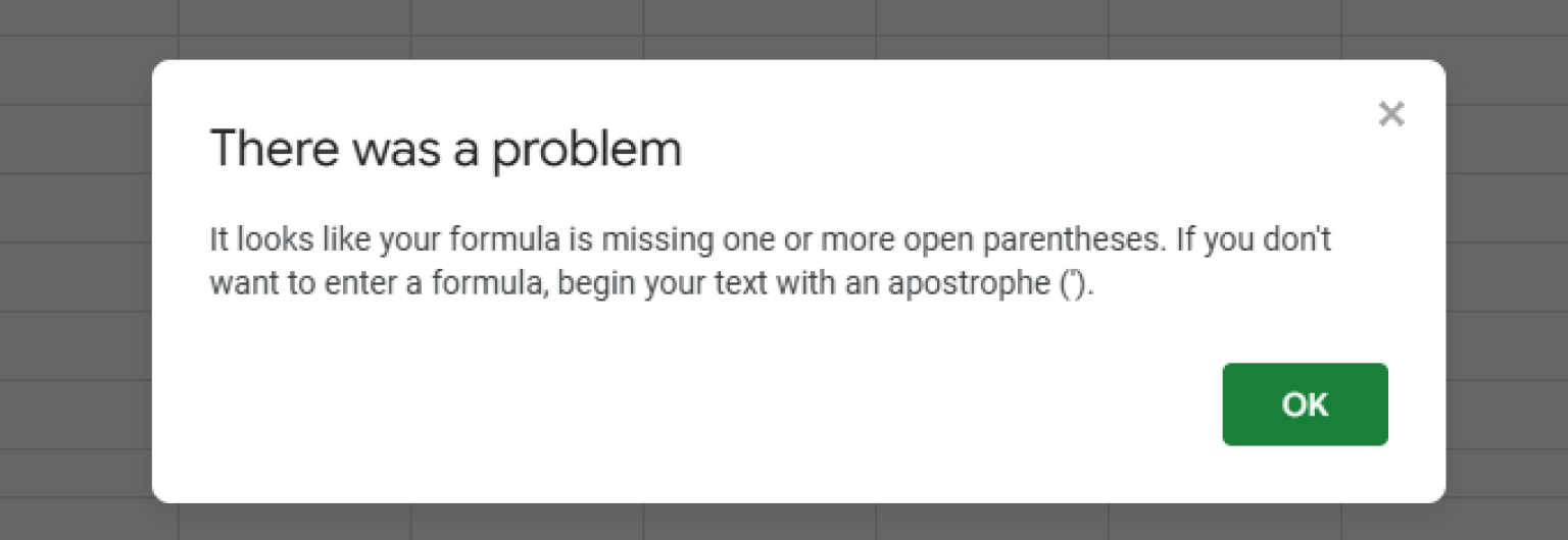[Fixed] Google Sheets Formula Not Working: 9 Cases & Solutions - Excel ...