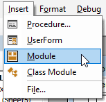 Using VBA Script to Change Layout