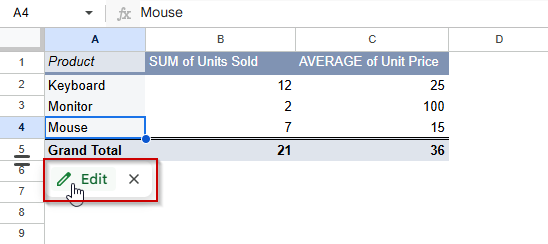Refresh a Pivot Table After Updating Source Data