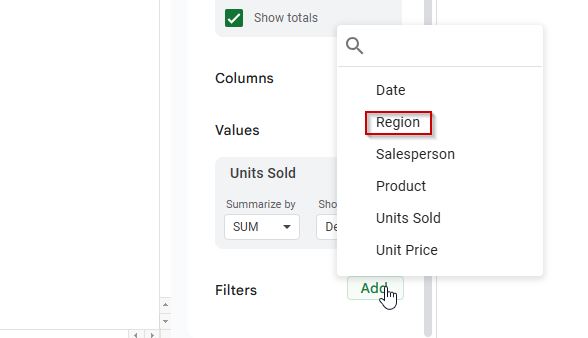 Add Filters and Slicers to a Pivot Table for Interactive Analysis