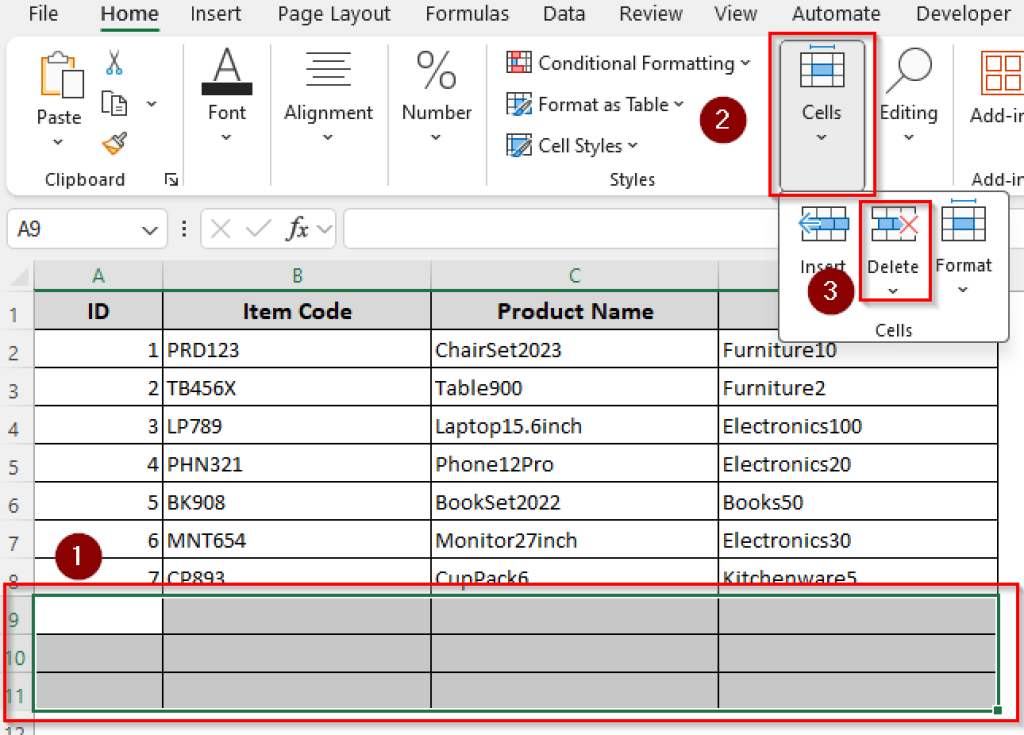 How to Remove Blank Rows in Excel (7 Quick Tricks) - Excel Insider