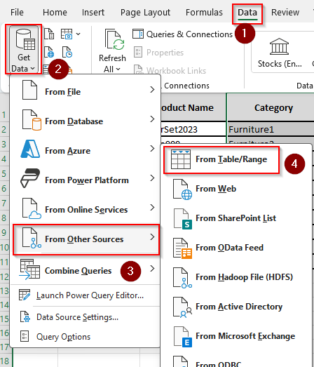 Remove Digits Using the Power Query Feature