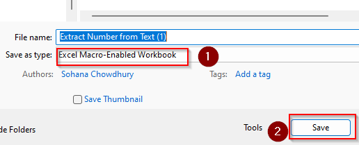 Eliminate Numbers with VBA Coding