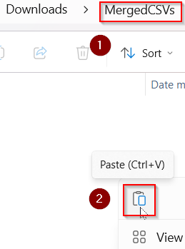 Merge Excel Files Using CMD