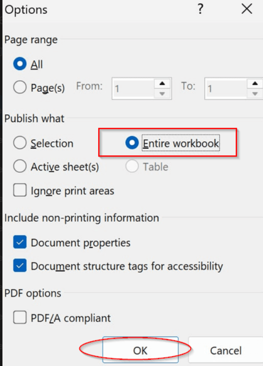 Use Built-in Excel’s Export Option for Quick Conversion To PDF
