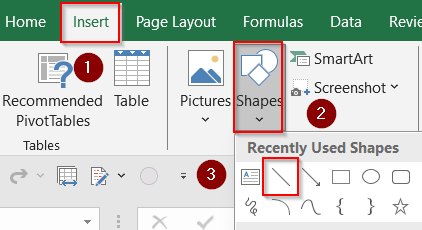 Create a Manual Timeline with Shapes and Text Boxes