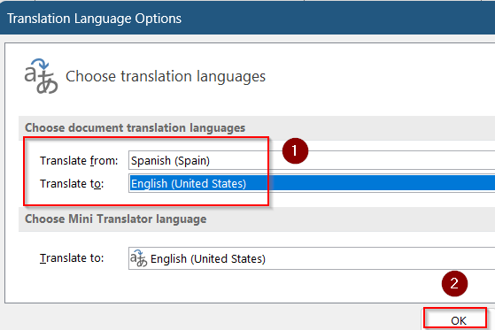 Convert Large Tables via Microsoft Word’s Translator (Offline Option)