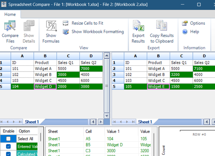 Use the Inquire Add-in to Compare Excel Workbooks