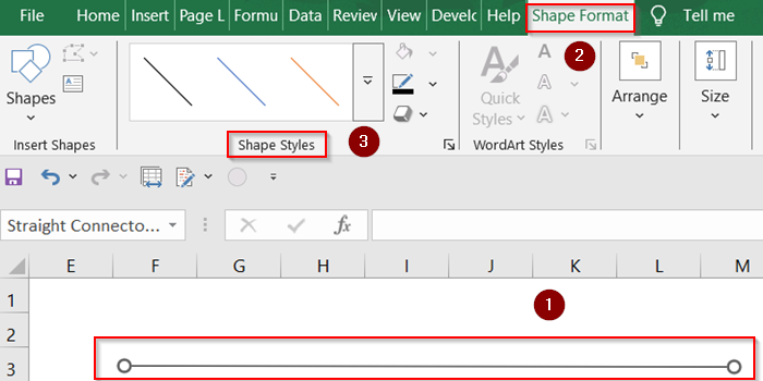 Create a Manual Timeline with Shapes and Text Boxes