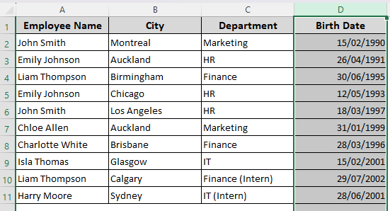 Format Numbers to Date with the Text to Columns Wizard