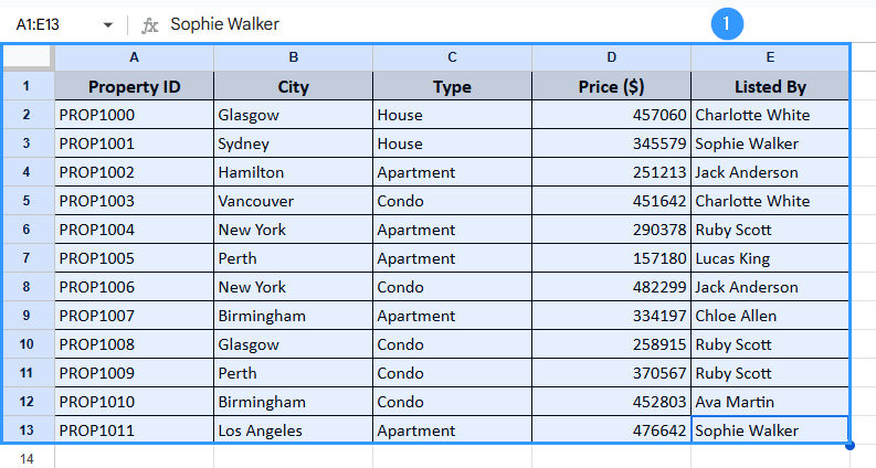 Filter Multiple Conditions without Using Formulas