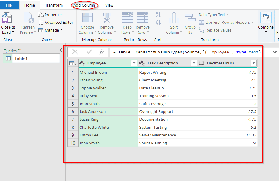 Launch Power Query For Bulk Conversion