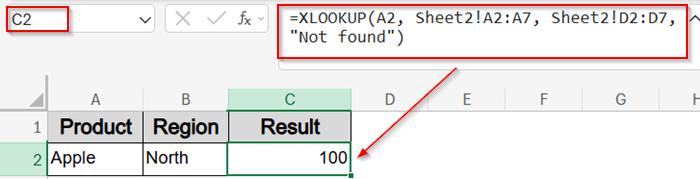 Pull Data with XLOOKUP Function