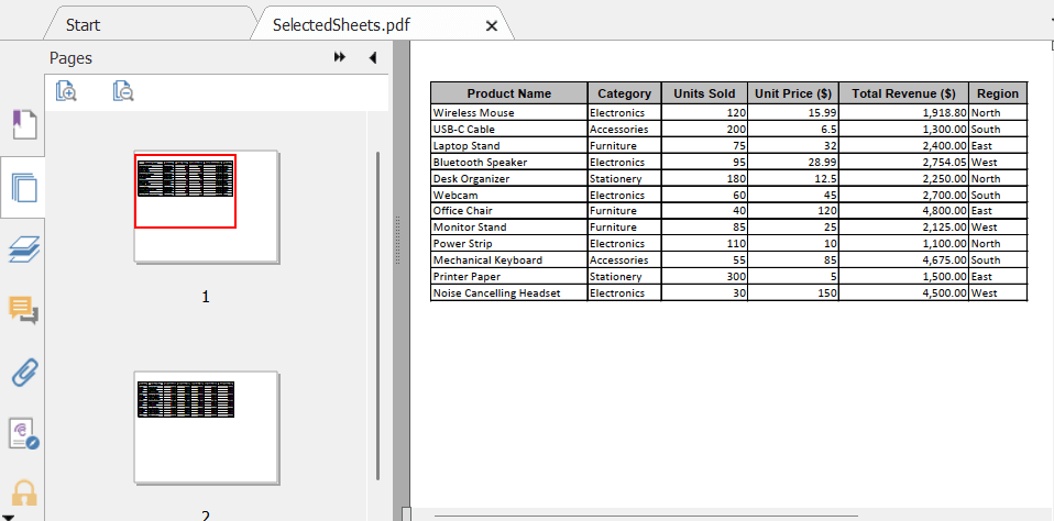 Print-To-PDF Option For Precise Page Control