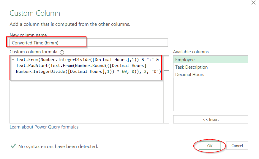 Launch Power Query For Bulk Conversion