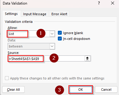 Applying the COUNTA and OFFSET Functions with a Defined Name