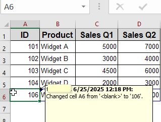 Compare and Merge Workbooks Feature in Excel