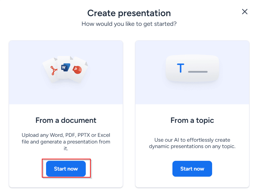 Using SlideSpeak To Make Presentations