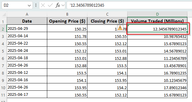 Display Large Decimal Numbers with Apostrophe