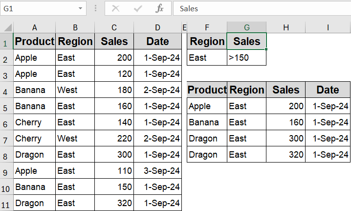 Count Unique with Advanced Filter and ROWS Formula