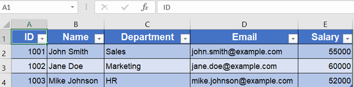 Convert XML to Excel Table Using VBA Automation