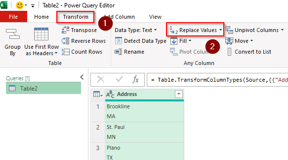 Dynamically Remove of Carriage Returns with the Power Query Tool