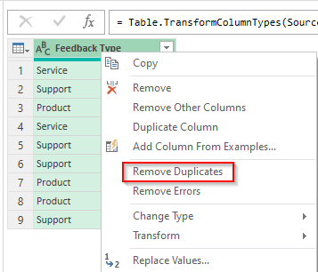Sorting Reference Data with Power Query