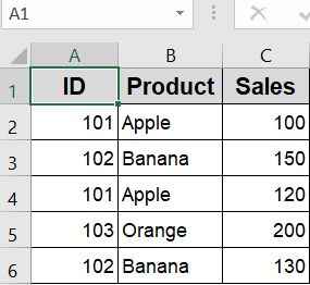 Visually Merge Duplicate IDs Using Merge & Center