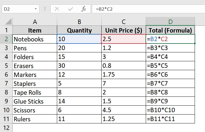 Using Replace Formula and F9 Shortcut