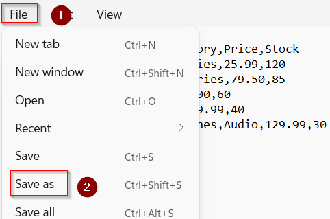 Automatically Open and Convert Text File by Changing File Extension