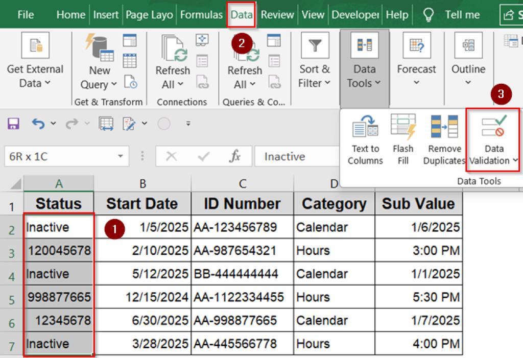 How to Use Data Validation with Custom Multiple Criteria in Excel ...