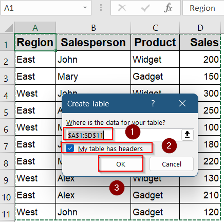 Apply the FILTER Function for Instant Multi-Criteria Results (Excel 365/2021)