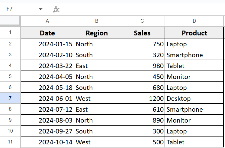 Google Sheets Query Using AND Operator