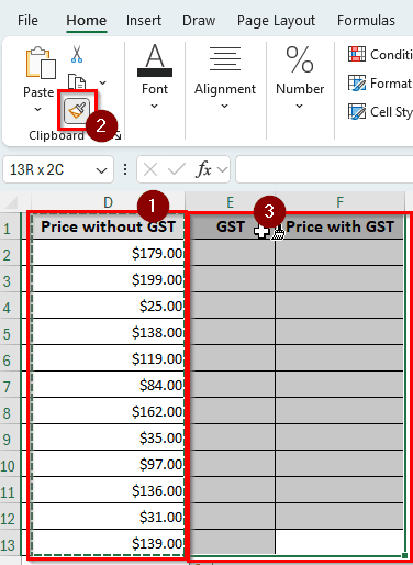 Calculating GST from the Price Excluding GSTCalculating GST from the Price Excluding GST